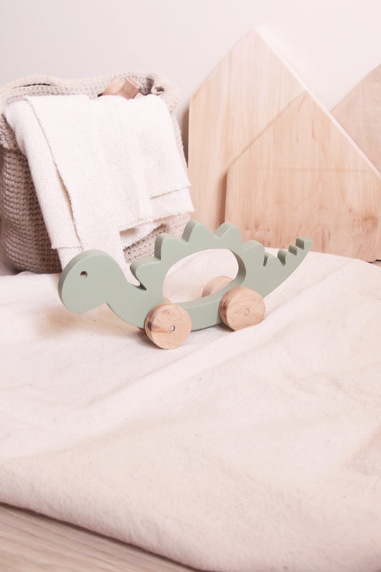 Speedy Dino, wooden toy, 26cm