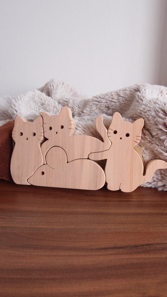 Kitty Trio & Mouse